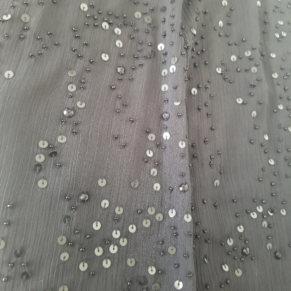 Soft Surroundings Black Beaded Plus Size Maxi Skirt 3X - Picture 12 of 16